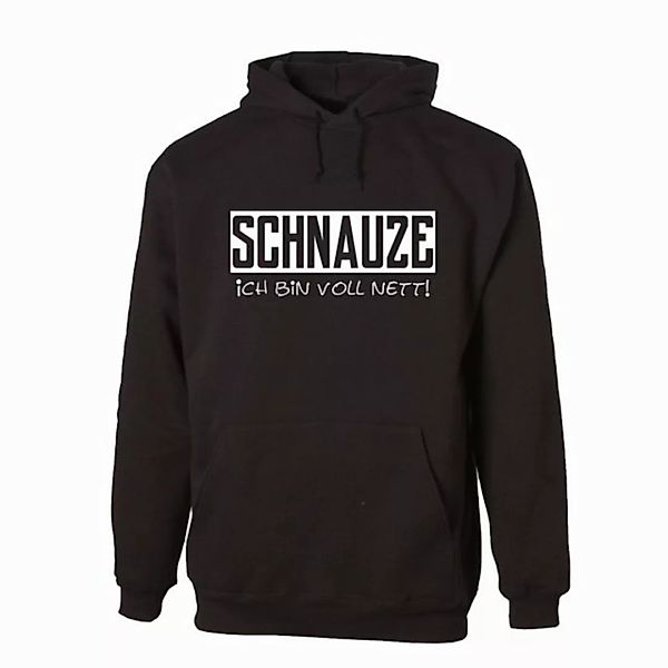 G-graphics Hoodie Schnauze – Ich bin voll nett! Unisex mit trendigem Frontp günstig online kaufen