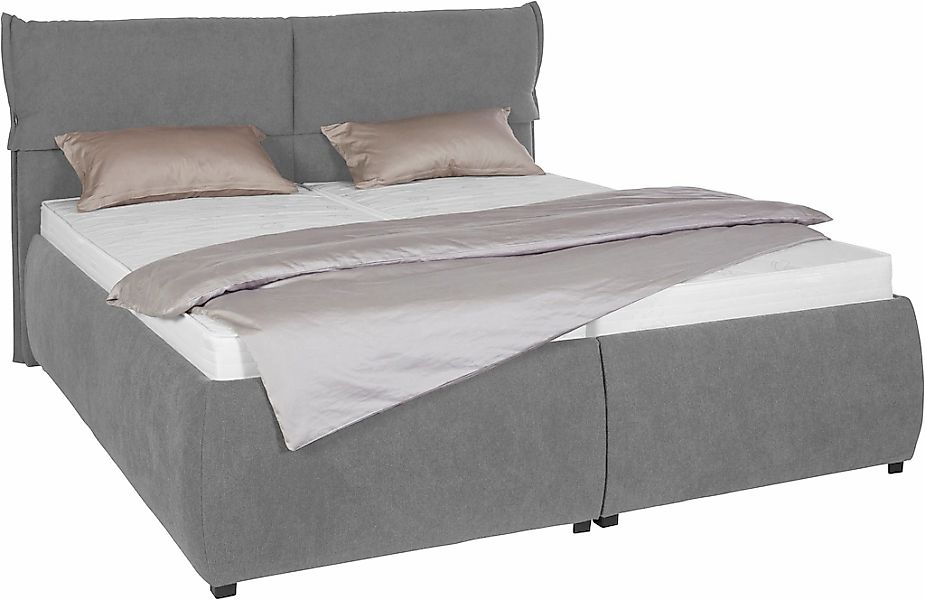 Home affaire Polsterbett "Jenson" als Bettgestell oder mit 3 Matratzenarten günstig online kaufen