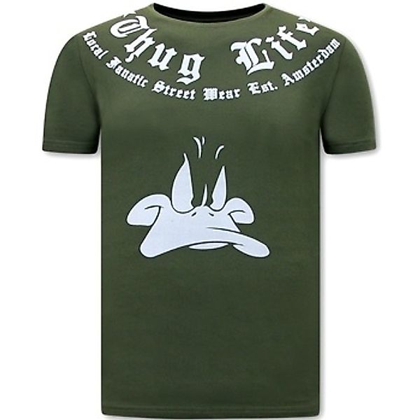 Local Fanatic  T-Shirt Mit Print Thug Life günstig online kaufen