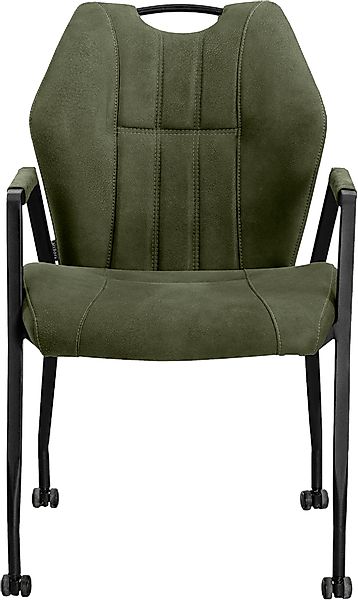 OMG Design Armlehnstuhl "Point" (Set) 2 Stk.Esszimmerstuhl mit Rollen, Büro günstig online kaufen