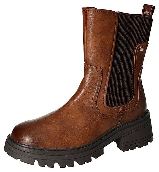 Mustang Shoes Chelseaboots Schlupfstiefel, Herbstschuh mit komfortablem Str günstig online kaufen