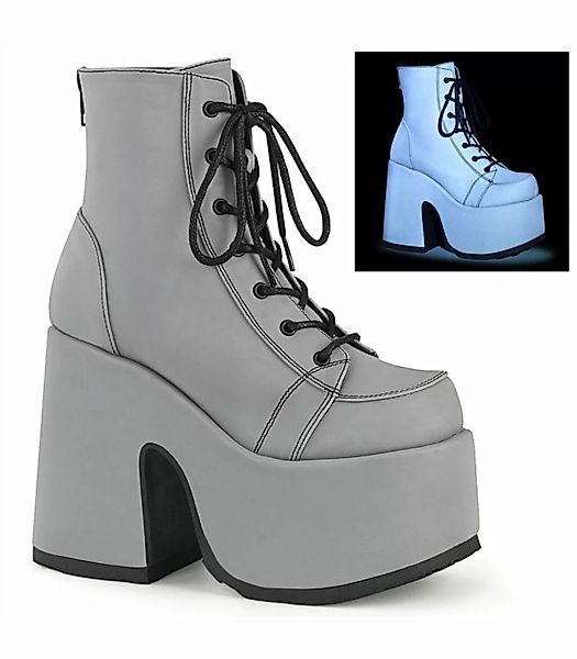 Plateau Boots CAMEL-203 Grau Neon  (Schuhgröße: EUR 40) günstig online kaufen