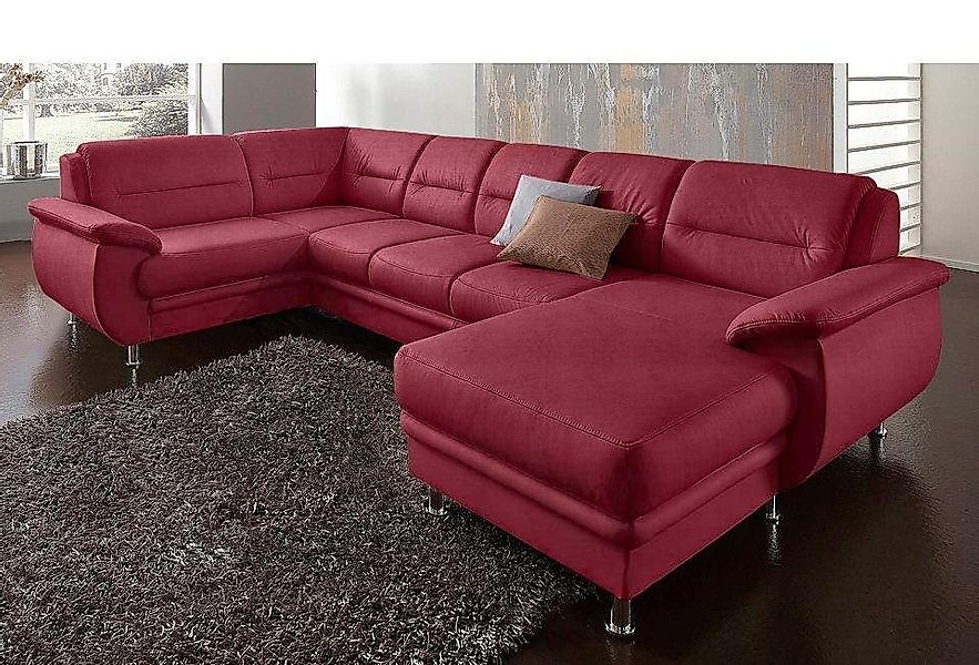 sit&more Wohnlandschaft "Mailand U-Form", wahlweise mit Bettfunktion, frei günstig online kaufen