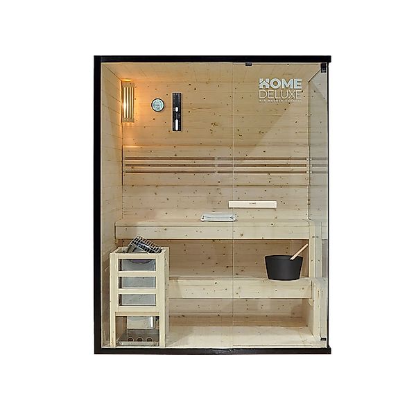 Home Deluxe Traditionelle Sauna SHADOW L für bis zu 3 Personen günstig online kaufen