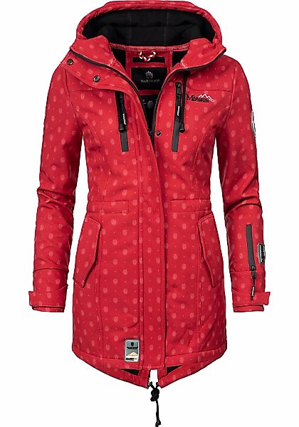 Marikoo Funktionsmantel "Zimtzicke" Softshell Parka mit Kapuze günstig online kaufen