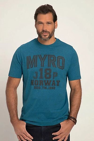 JP1880 T-Shirt T-Shirt Halbarm MYRO Print Melange-Jersey günstig online kaufen