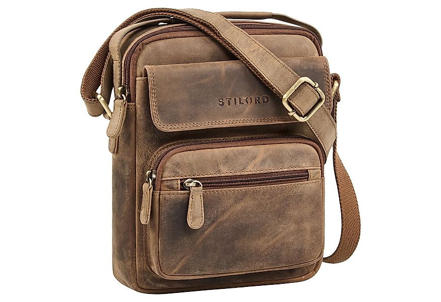 STILORD Schultertasche "Amir" Umhängetasche Leder Kleine Ledertasche Herren günstig online kaufen
