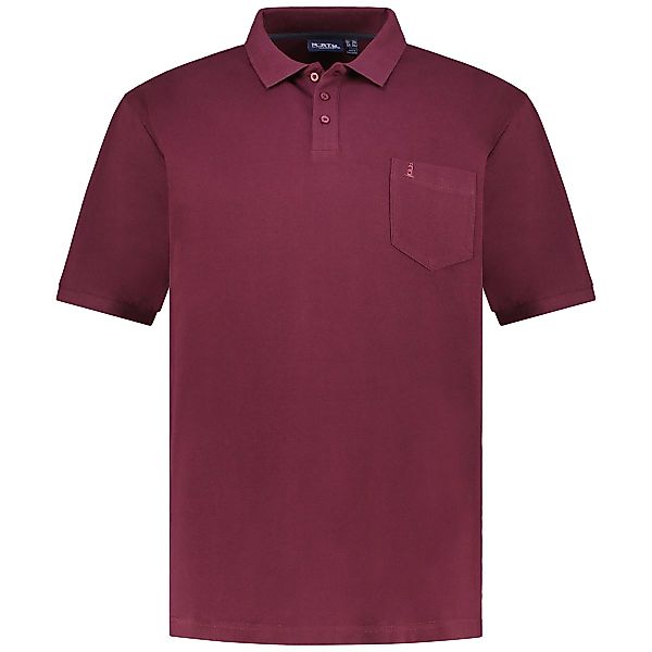 North Basic-Poloshirt Farbe dunkelrot Größe: 8XL günstig online kaufen