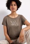 STREET ONE T-Shirt mit Materialmix günstig online kaufen