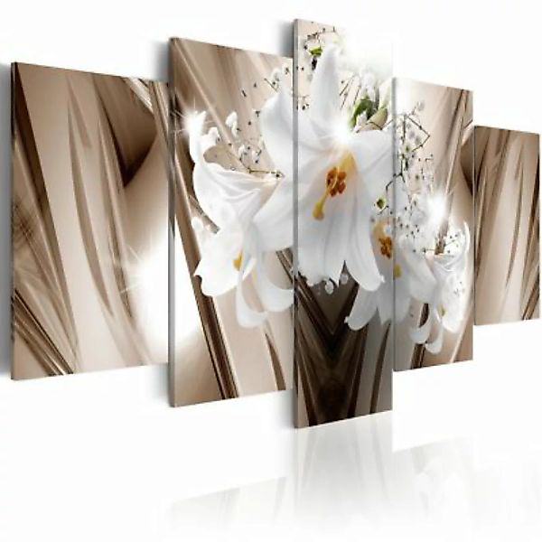 artgeist Wandbild Trapped Lily braun/weiß Gr. 200 x 100 günstig online kaufen