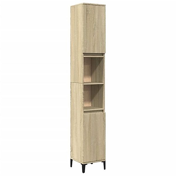 vidaXL Mehrzweckschrank Badezimmerschrank Hochschrank Regal Nischenschrank günstig online kaufen