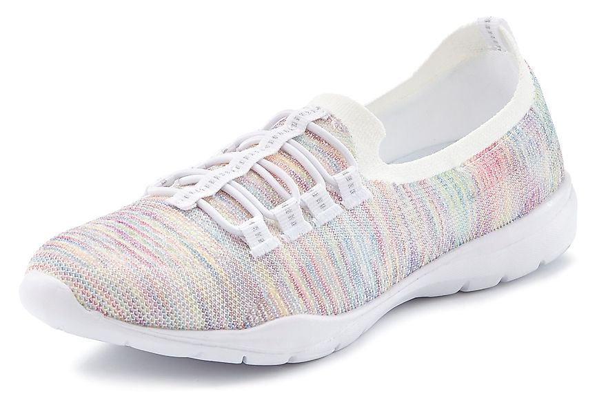 LASCANA Sneaker "Slipper, Halbschuh, leichtes Meshmaterial", zum Reinschlüp günstig online kaufen