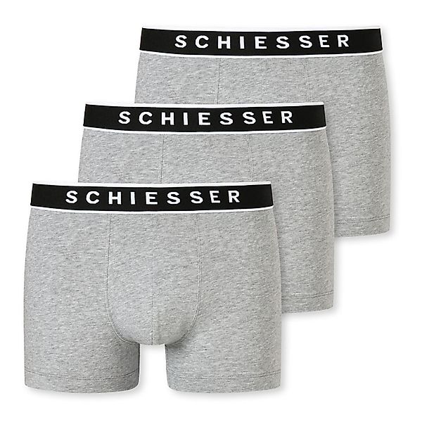Schiesser Boxershorts (3-St) mit sportlichem Webgummibund günstig online kaufen
