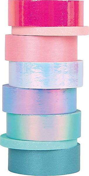 Rayher Klebeband Shiny Mix 8er-Set günstig online kaufen