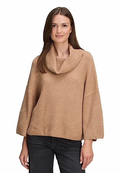 Betty&Co Strickpullover "Betty & Co Damen Strickpullover mit Kragen", (1 tl günstig online kaufen