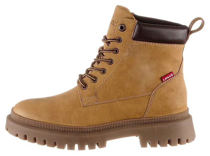 Levi's® Lennox Schnürboots, Blockabsatz, Schnürstiefelette, Boots, gepolste günstig online kaufen