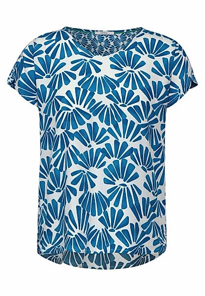 CECIL Kurzarmbluse mit All-Over Print günstig online kaufen