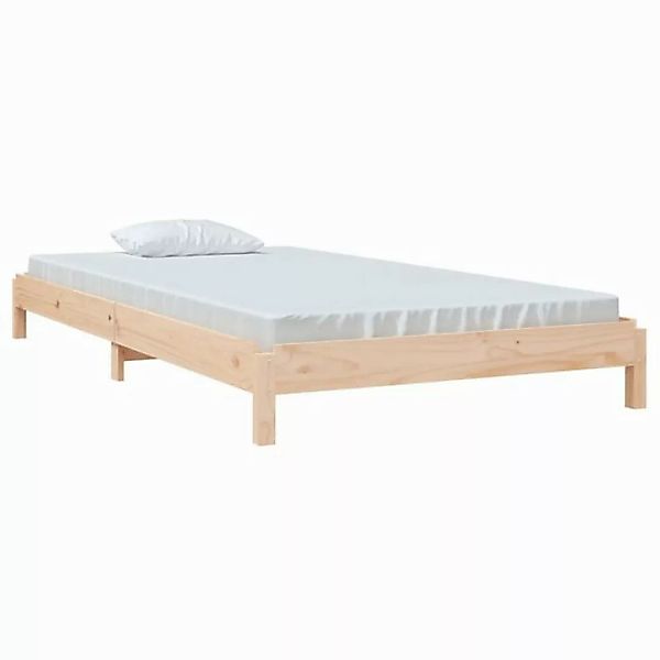 furnicato Bett Stapelbett 90x200 cm Massivholz Kiefer (1-tlg) günstig online kaufen