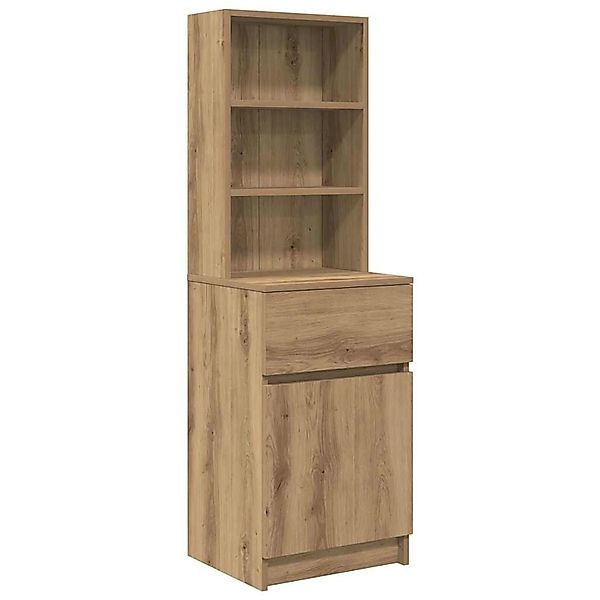 vidaXL Nachttisch Artisan-Eiche 39x35x125 cm Holzwerkstoff 861318 günstig online kaufen