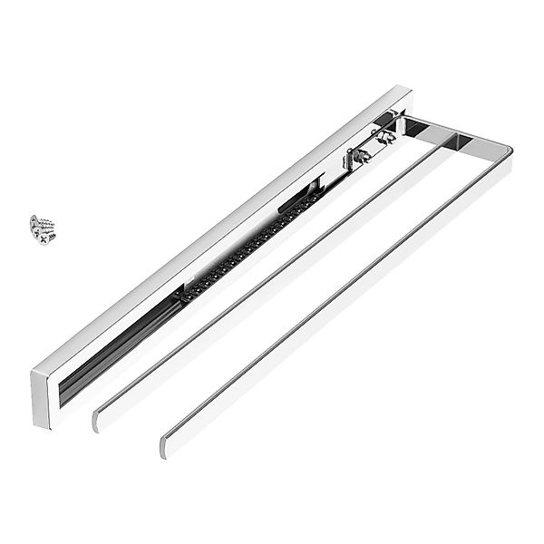 SOTECH Handtuchauszug STYLE 2 Armig Chrom Poliert 415 mm Auszugsweg 300 mm günstig online kaufen
