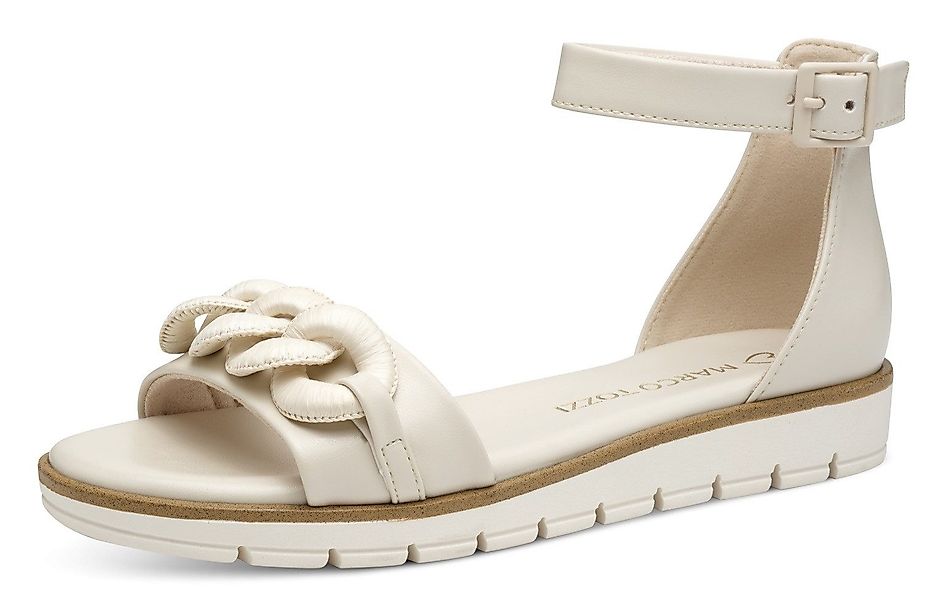 MARCO TOZZI Riemchensandale, Keilabsatz, Sommerschuh, Sandalette, günstig online kaufen
