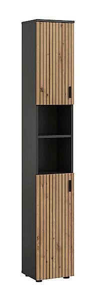 xonox.home Stauraumschrank Basalt Nachbildung Melamin beschichtet modern 30 günstig online kaufen