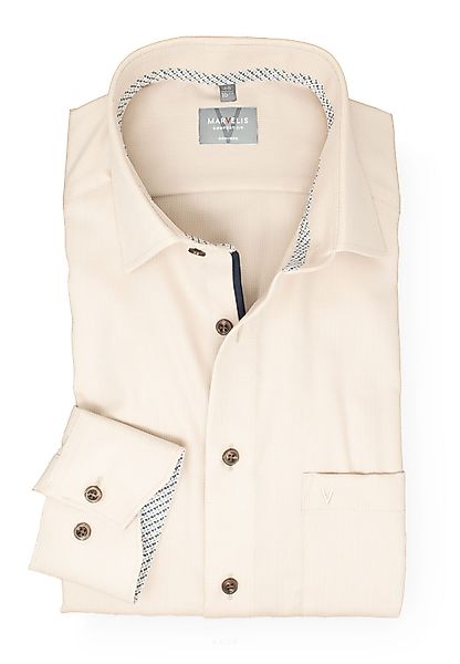 MARVELIS Businesshemd Comfort Fit bequeme Schnittführung günstig online kaufen