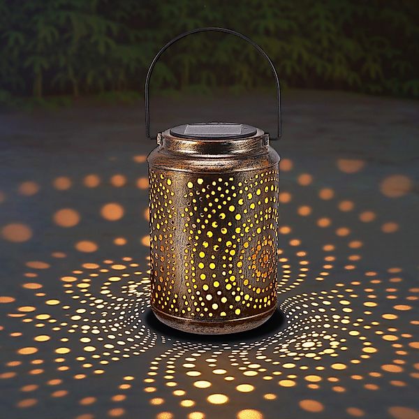 BlingBin LED Solarleuchte Solarlampen Solar Metall günstig online kaufen