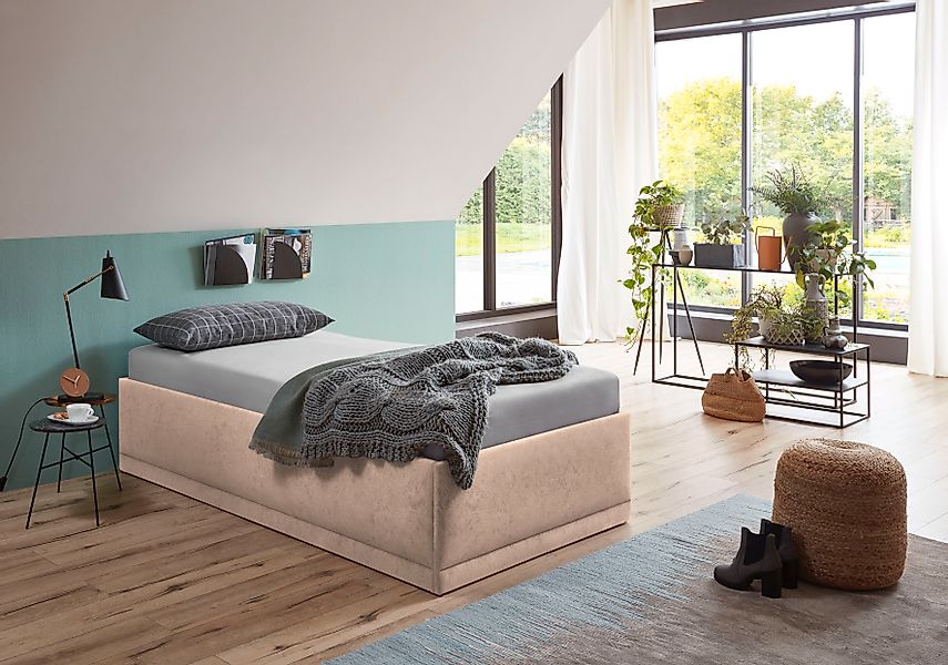 Westfalia Schlafkomfort Polsterbett »Texel« Standardhöhe mit Zierkissen, Be günstig online kaufen