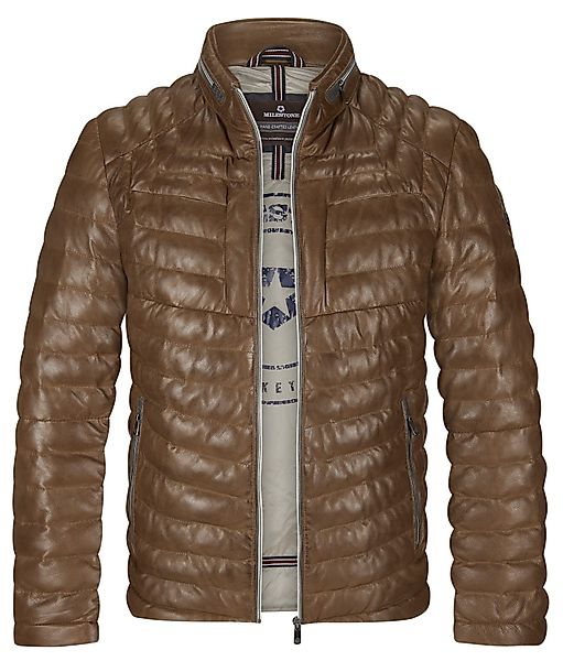 Milestone Lederjacke MSMalik Steppjacke aus Lammleder günstig online kaufen