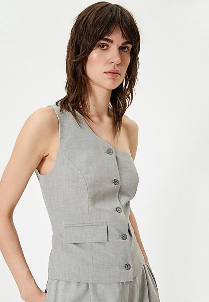 Koton Anzugweste Eine Schulter Mit Knöpfen Anzugweste günstig online kaufen