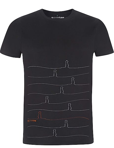 Linear Meerkats #1 – Unisex T-shirt günstig online kaufen