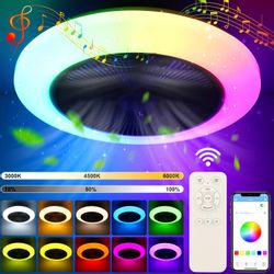 oyajia Deckenleuchte 50W RGB LED Deckenleuchte günstig online kaufen