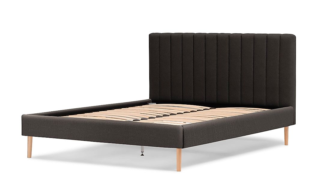 NADUVI Collection | Bettgestell Poppin Samt 160 x 200 cm günstig online kaufen