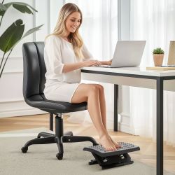HOMCOM Fußhocker Höhenverstellbar (Fußstütze, 1 St., günstig online kaufen