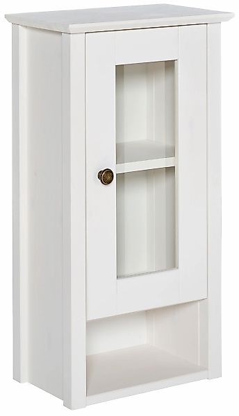 Home affaire Hängeschrank "Vili", Aus massiver Kiefer, FSC, Tür mit Glasein günstig online kaufen