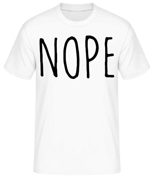 Nope · Männer Basic T-Shirt günstig online kaufen