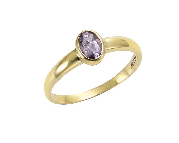 Vivance Fingerring 585/- Gelbgold Amethyst günstig online kaufen