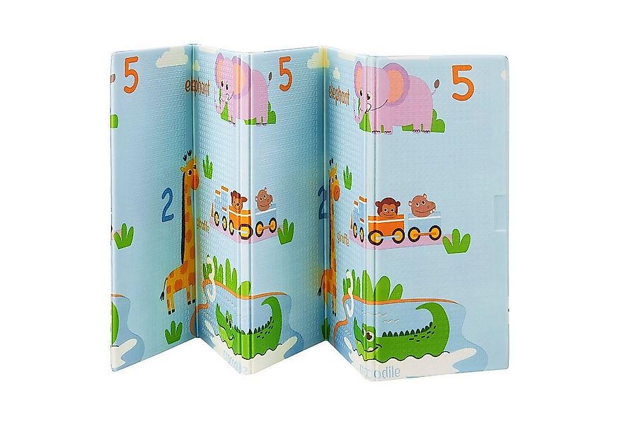 Juskys Puzzlematte Stella, (Wasser & Zoo), 180x200 cm, doppelseitiges Muste günstig online kaufen