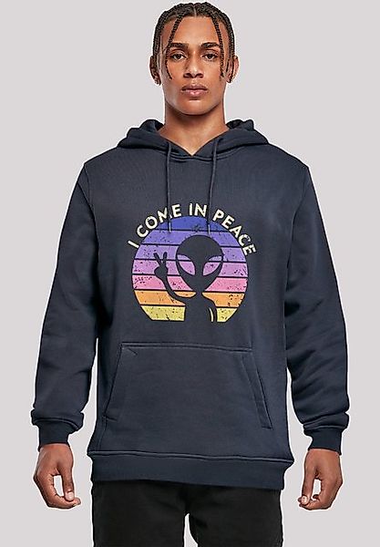 F4NT4STIC Kapuzenpullover Alien Peace Sunset Premium Qualität günstig online kaufen