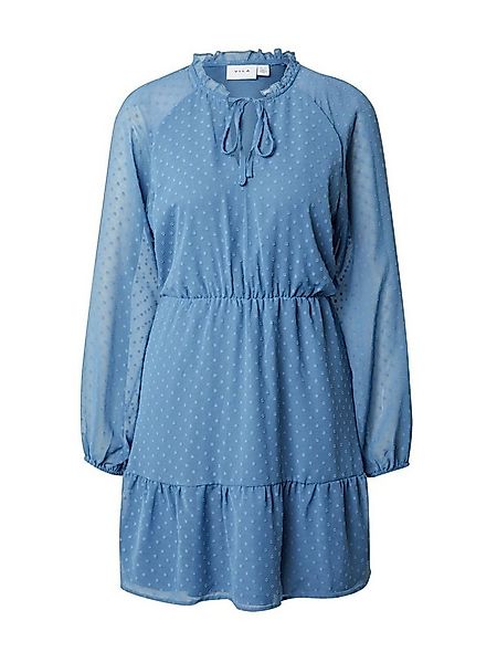 Vila Spitzenkleid DOBBY (1-tlg) Rüschen günstig online kaufen