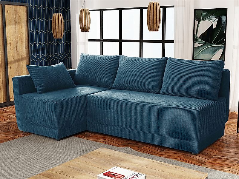 MIRJAN24 Ecksofa Nestor Cord, mit Bettkasten günstig online kaufen