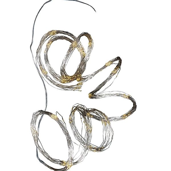 Lex 400er LED Schweif Lichterkette Außen & Innen Batterie Lichterkette Time günstig online kaufen