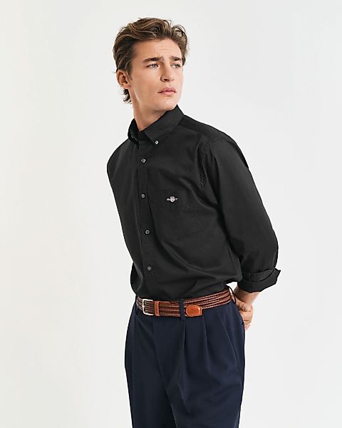 Gant Langarmhemd Popeline-Hemd günstig online kaufen