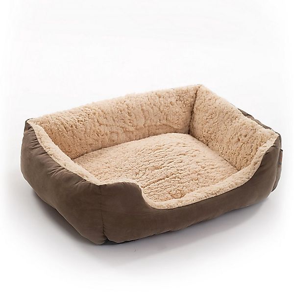 ESTEXO Hundebett Hundekissen Hundekorb 50x37x17 cm Haustierbett Hundesofa D günstig online kaufen