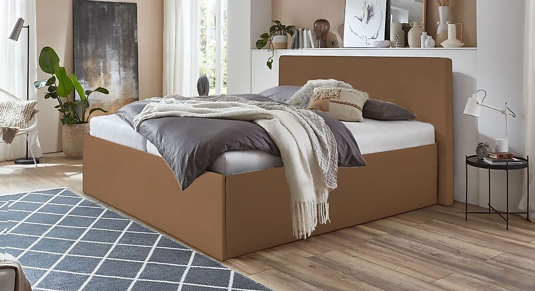 Halmon Schlafkomfort Betten Kunstlederbett Torino (erhältlich günstig online kaufen