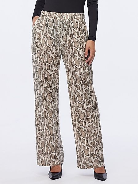 MONACO blue Stoffhose Palazzohose weit im günstig online kaufen