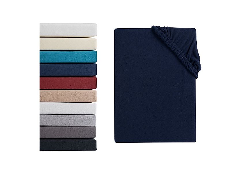 Hometex Premium Textiles Spannbettlaken aus Mikroflausch oder Teddyflausch günstig online kaufen