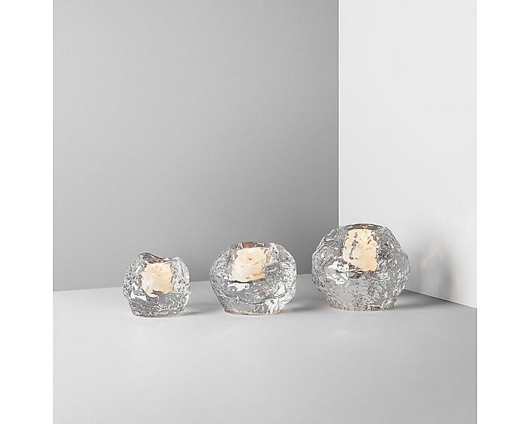 Kosta Boda Kerzenhalter Snowball günstig online kaufen