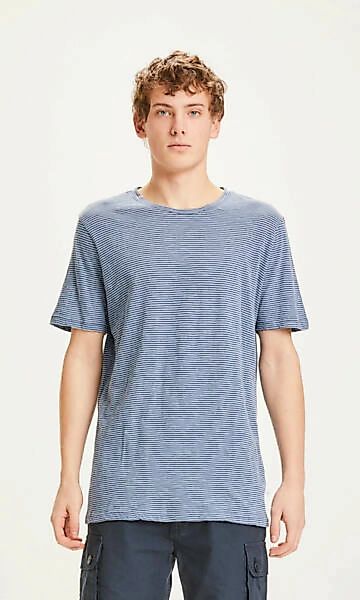 T-shirt - Alder Narrow Striped Tee - Aus Bio-baumwolle günstig online kaufen